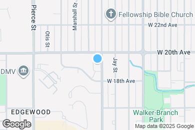 Map image of the property - 1845 Kendall St