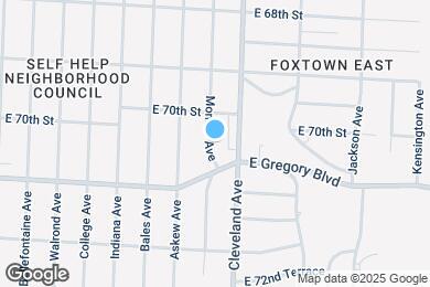 Map image of the property - 7025 Monroe Ave