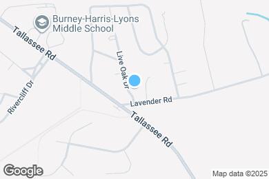 Map image of the property - 112 Live Oak Dr