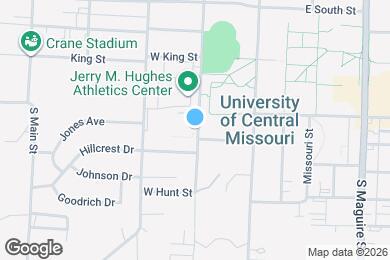 Map image of the property - Deer Creek Apartments