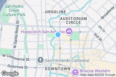 Map image of the property - DNU The Travis Building