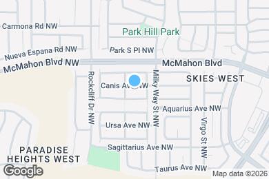 Map image of the property - 6020 Canis Ave NW