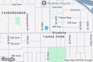 Map image of the property - 5835 Broadway