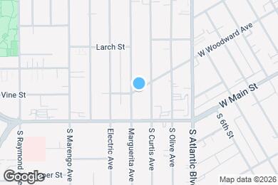 Map image of the property - 34 N Marguerita Ave