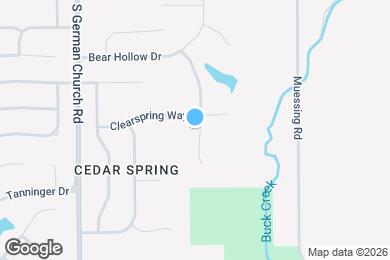 Map image of the property - 412 Woodland Trail Dr