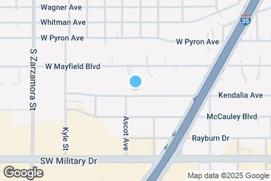 Map image of the property - 1231 Kendalia Ave