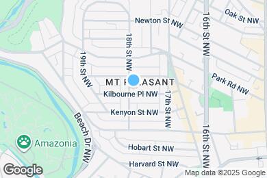 Map image of the property - 3163 18th St NW