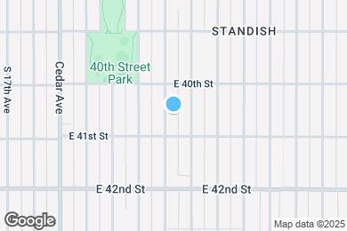 Map image of the property - 4033 21st Ave S