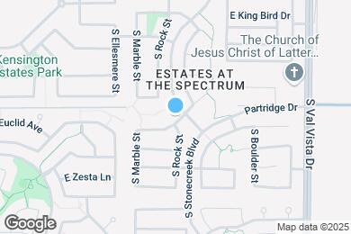 Map image of the property - 1326 E Macaw Dr