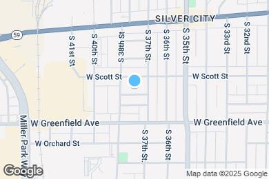Map image of the property - 3726 W Dorothy Pl