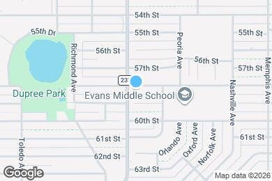 Map image of the property - 4313 58th St
