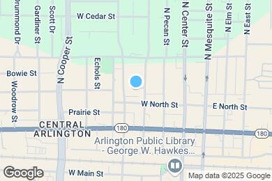Map image of the property - 406 N Oak St