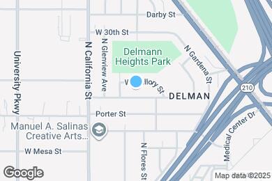 Map image of the property - 1764 W 28th St