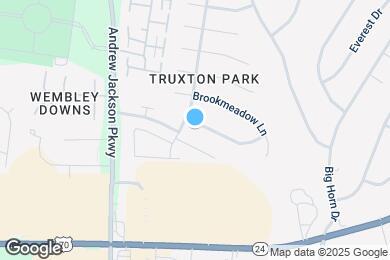 Map image of the property - 1708 Stone Hollow Ct