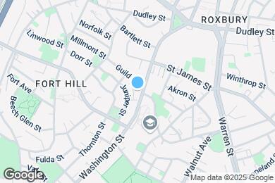 Map image of the property - 2595 Washington St