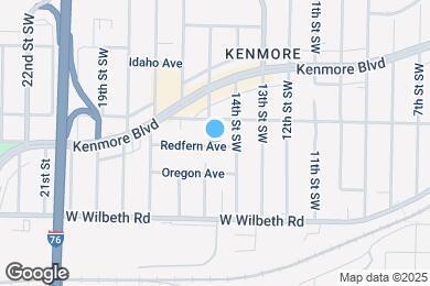 Map image of the property - 893 Redfern Ave