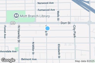 Map image of the property - 751 Woodland Ave