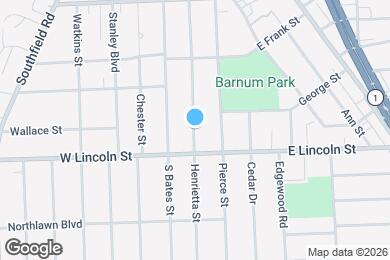 Map image of the property - 997 Henrietta St