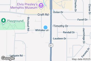 Map image of the property - 1143 Whitaker Dr