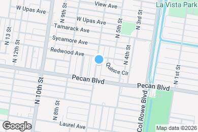 Map image of the property - 1700 N 6th St