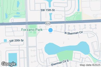 Map image of the property - 8750 N Sherman Cir