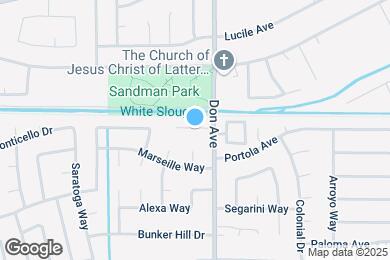 Map image of the property - 2524 Antoine Ct