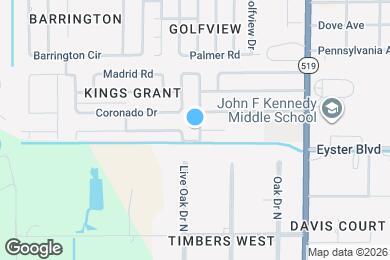 Map image of the property - 1059 La Paloma Dr