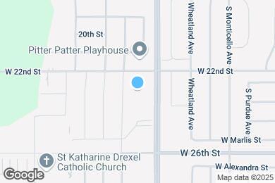 Map image of the property - Retreat on 22nd