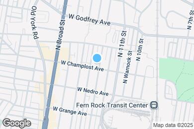 Map image of the property - 6008 N 12th St