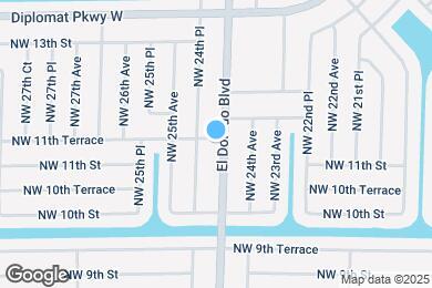 Map image of the property - 1110 El Dorado Blvd N