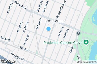 Map image of the property - 220 Roseville Ave