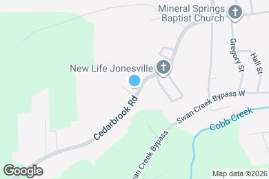 Map image of the property - 524 Cedarbrook Rd
