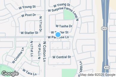Map image of the property - 17014 W Rimrock St