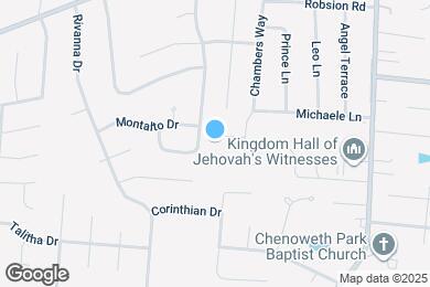 Map image of the property - 9800 Chambers Ct