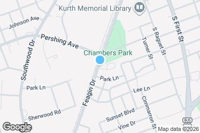 Map image of the property - 521 Feagin Dr