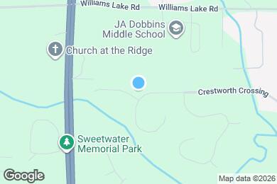 Map image of the property - 878 Crestworth Crossing