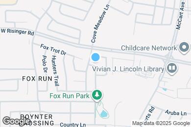Map image of the property - 3878 Fox Meadow Way