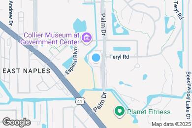 Map image of the property - 160 Palm Dr