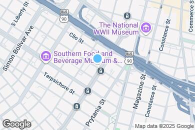 Map image of the property - 1233 St Charles Ave