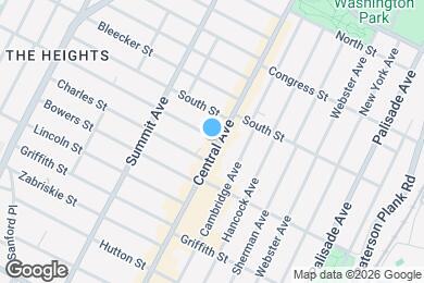 Map image of the property - 401 Central Ave