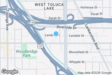 Map image of the property - 11034 Landale St