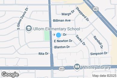 Map image of the property - 5060 E Newton Dr