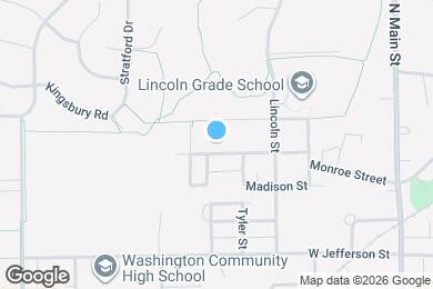 Map image of the property - 509 Monroe Street