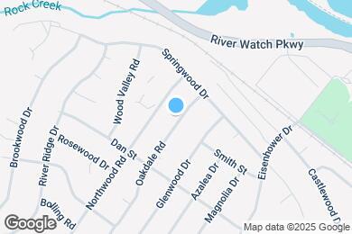 Map image of the property - 1219 Oakdale Rd