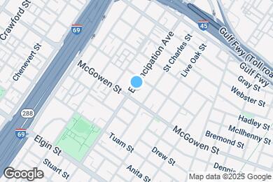 Map image of the property - 2413 Emancipation Ave