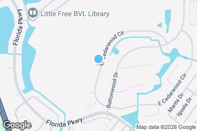 Map image of the property - 136 W Cedarwood Cir