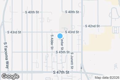 Map image of the property - 4320 S Cedar St