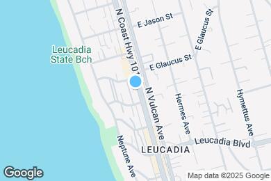 Map image of the property - 1076 N Coast Highway 101