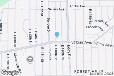 Map image of the property - 563 E 118th St