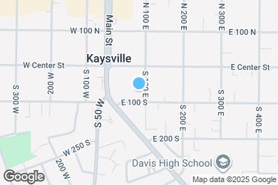 Map image of the property - 84 S 100 E